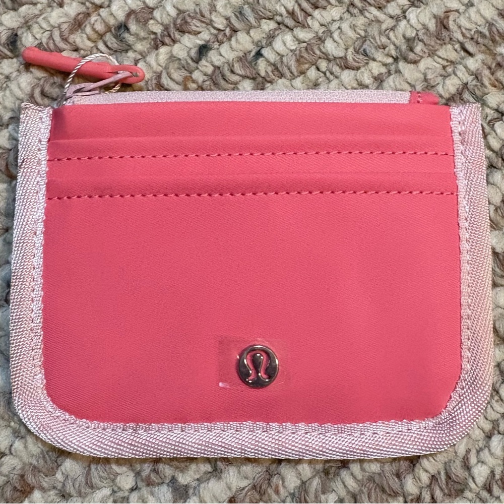 Lululemon Sakura Pink True Identity Card Case